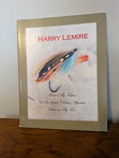 Art Lingren- Harry Lemire: Master Salmon Fly Tier SIGNED 2018 Fly Fishing 