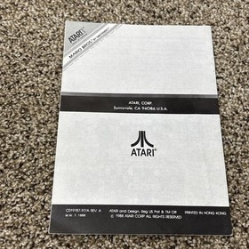 MARIO BROS 1983 Atari 2600 Game With Instruction Manual Tested