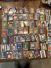 1982 Topps  Wacky Packages Stickers Lot Of 65 Different NM