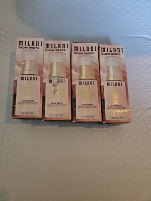 4 PK Milani Glow Drops Radiance Boosting Serum Damaged Boxes