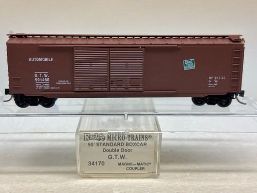 Micro trenes Kadee escala N MTL 34170 Grand Trunk Western GTW 591450 vagón de carga | Zustand: New