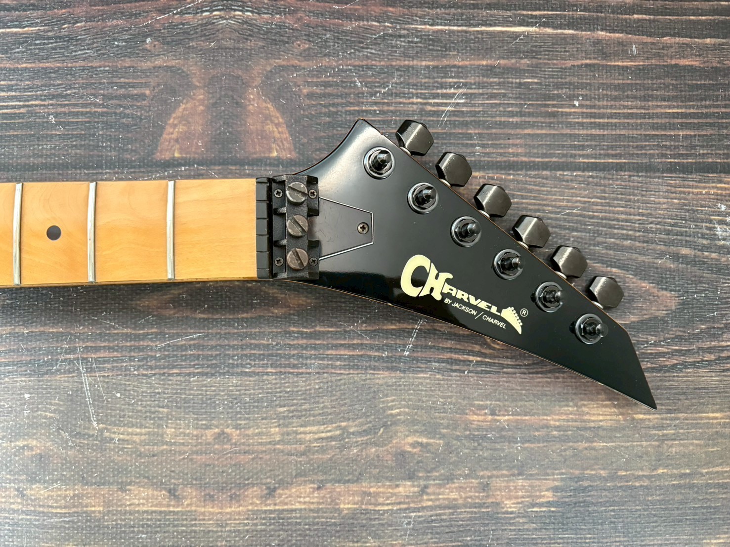80s Charvel Model2 Concorde Head Neck Maple Fingerboard Made in Japan