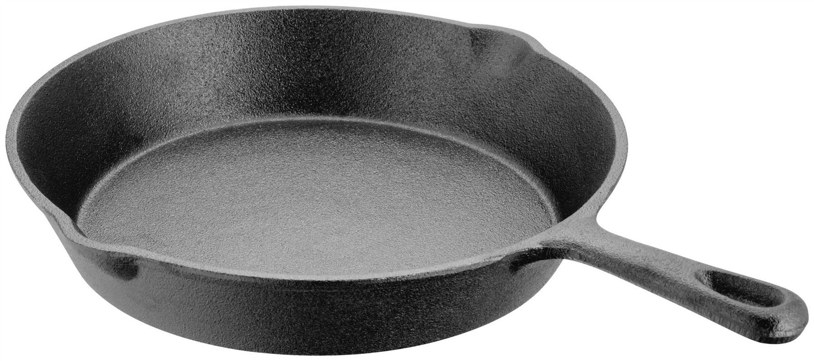 Judge Speciality Cookware Skillet Solid Cast Iron Frying Pan 24cm, Black