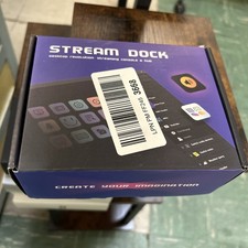 VSDINSIDE MacronKeypad Stream Dock Controller Deck Gaming Shortcut new/Open Box