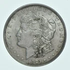 1921 Morgan Silver Dollar - Last Year Issue 90% $1 Bullion *601