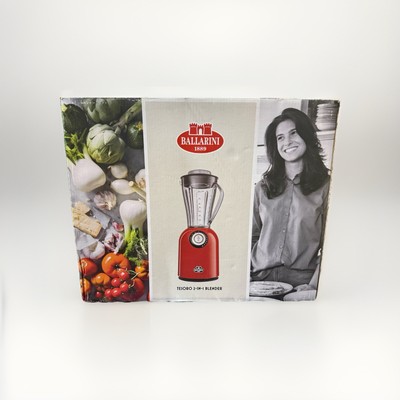 Ballarini Tesoro 800W Countertop Blender Metallic Grey, Smoothie & Ice Crush New
