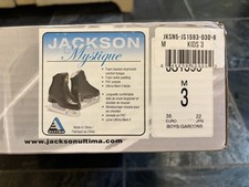 Jackson Ultima Mystique JS1593 Boy's Figure Ice Skates - Size 3M, Black, Mark II