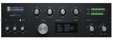 Slate Digital VerbSuite Classics Plug-in Suite, Ilok transfer