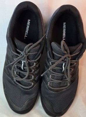Merrell Nova 2 GORE-TEX Invisible Fit Mens Trail Running Shoes Black Sz 11W 