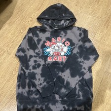 Kids Mario Kart Hoodie Nintendo Super Brother Boys Girl Jacket Luigi Sz L 10-12