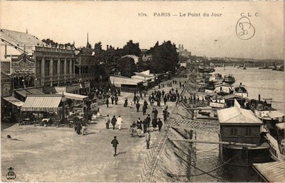 Old postcard Paris 16th - Le point du Jour (79307)