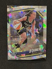 JJ QUINERLY 2025 Panini Prizm WNBA SILVER CRACKED ICE Dallas Wings RC #95 Rookie