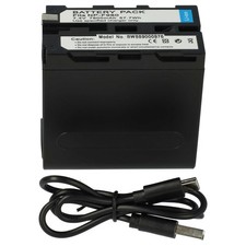 Akku für Sony AX2000E CCD-SC5 CCD-SC55 CCD-SC65 CCD-TR1 CCD-TR200 7800mAh 7,4V