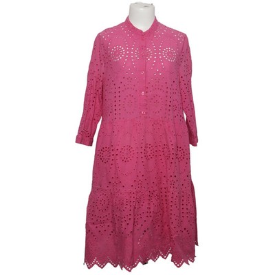 White Label, Kleid, Größe: 44, Pink, Baumwolle, Blumen, Spitze, Damen #Fr8
