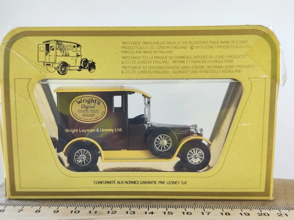 Vintage Retro Car Lesney Yesteryear Y5 1927  Talbot Van MATCHBOX, England, Boxed - Image 3 of 4