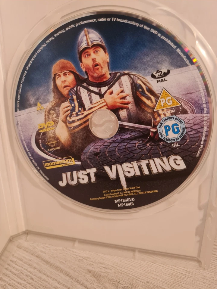 Just Visiting (DVD, 2000) Tara Reid {Family Fantasy Comedy} [Region 2] [UK] {PG} - Image 2 of 4