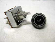  ROTARY AIR CONDITIONING 3 SPEED BLOWER SWITCH UNIVERSAL,INDAK W/ 'AIR' KNOB USA