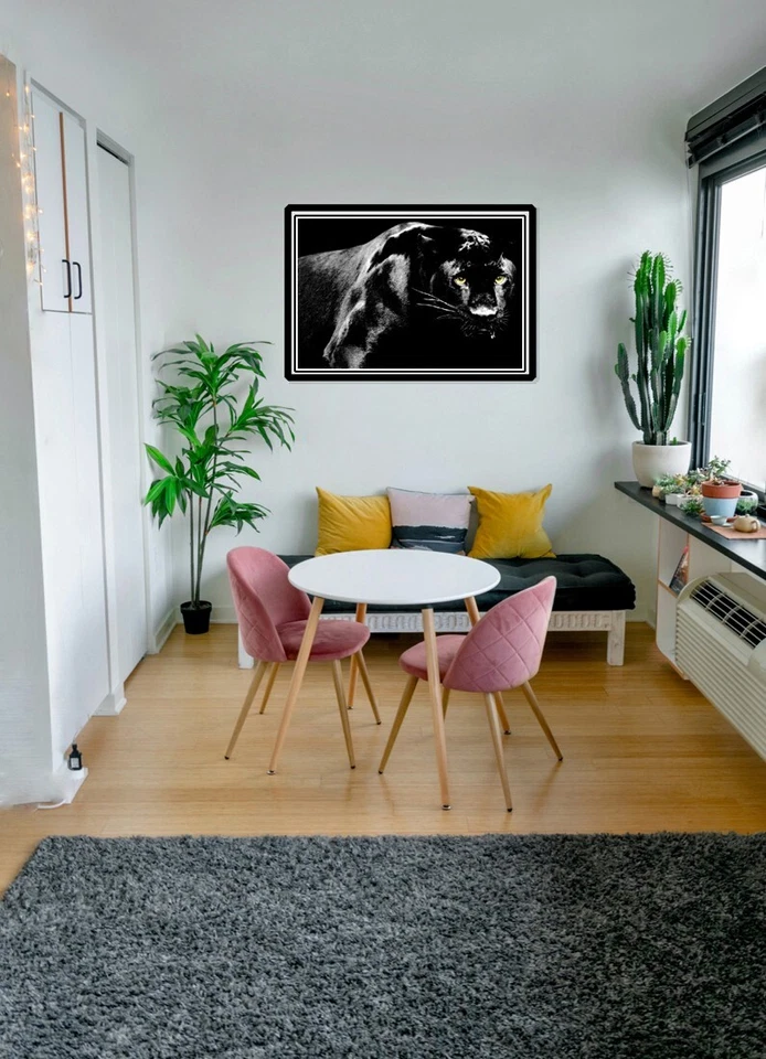 Black Panther Poster, Big Cat, Panther, Jaguar, Leopard  - Image 3 of 4