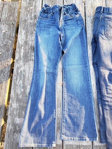 Gap ~ Girls Boot Cut Denim Blue Jeans ~ Size 8 - Picture 5 of 10