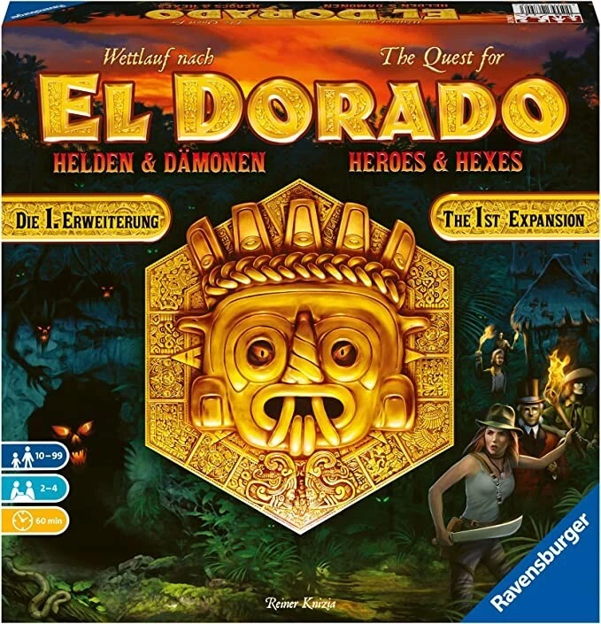 The Quest for El Dorado Heroes & Hexes Expansion_Brand New Sealed - Image 3 of 3
