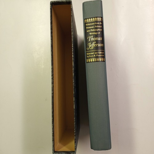 1967 Writings Of Thomas Jefferson Selections from the Personal Political 1st ed - Picture 3 of 15