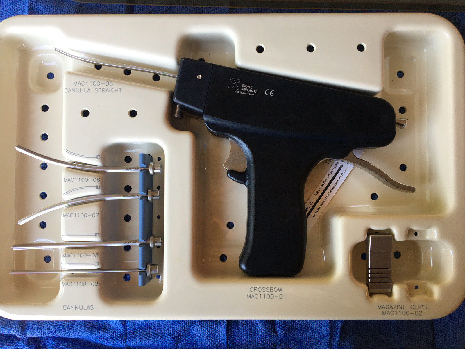 Bionx Implants Crossbow Meniscus Arrow Inserter Instrument Set | eBay