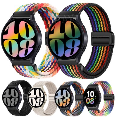 Magnet Nylon Armband für Huawei Watch GT4/GT3/GT2/GT2e 46mm 42mm GT 3 Pro 43mm