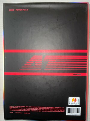ATEEZ [ZERO : FEVER Part.2] Autographed Signed Album // A