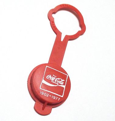 Coca-Cola Bottle Cap Flaschen Verschluss Flaschenverschluss USA 1970er rot
