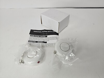 personal alarm keychain with led light 2 pack 130db
