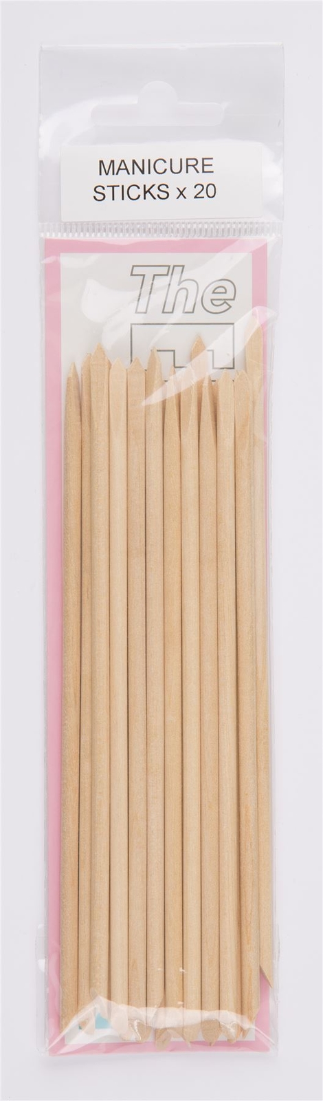 The Edge Manicure Sticks 20 push cuticle finish nail shape