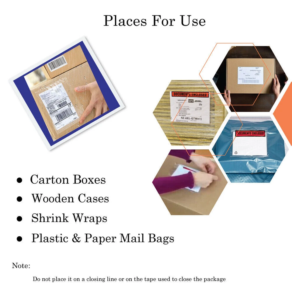 Documents Enclosed Wallets Envelopes Printed Plain Self Adhesive A7 A6 A5 DL - Image 3 of 4