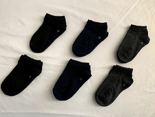 Baby Unisex Socks Ankle Height Cotton, 6 Packs with Non-Slip Grips 3-6m