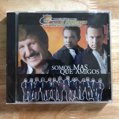 *NUEVO Y ORIGINAL* GERMAN LIZARRAGA Y SU BANDA ESTRELLAS Somos Mas Que Amigos CD
