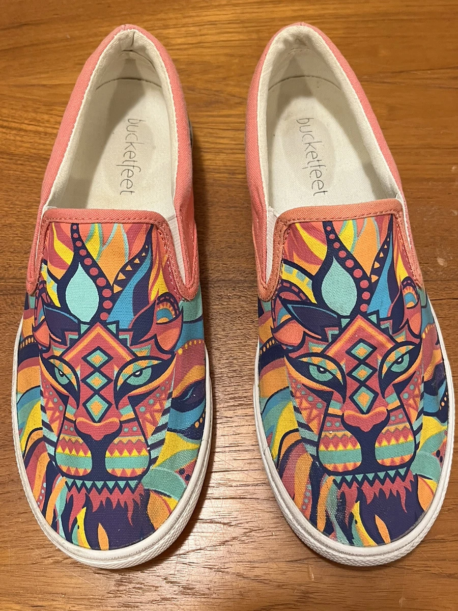 Bucketfeet shoes store tiger