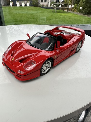 1995 Ferrari F50 red - Mira 1/18 Rare Die Cast Model italian sports car - Picture 2 of 18