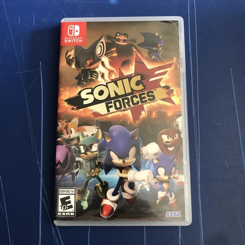 Sonic Forces Nintendo Switch Game + Case - TESTED- FREE ONE BUSINESS DAY SHIPOUT