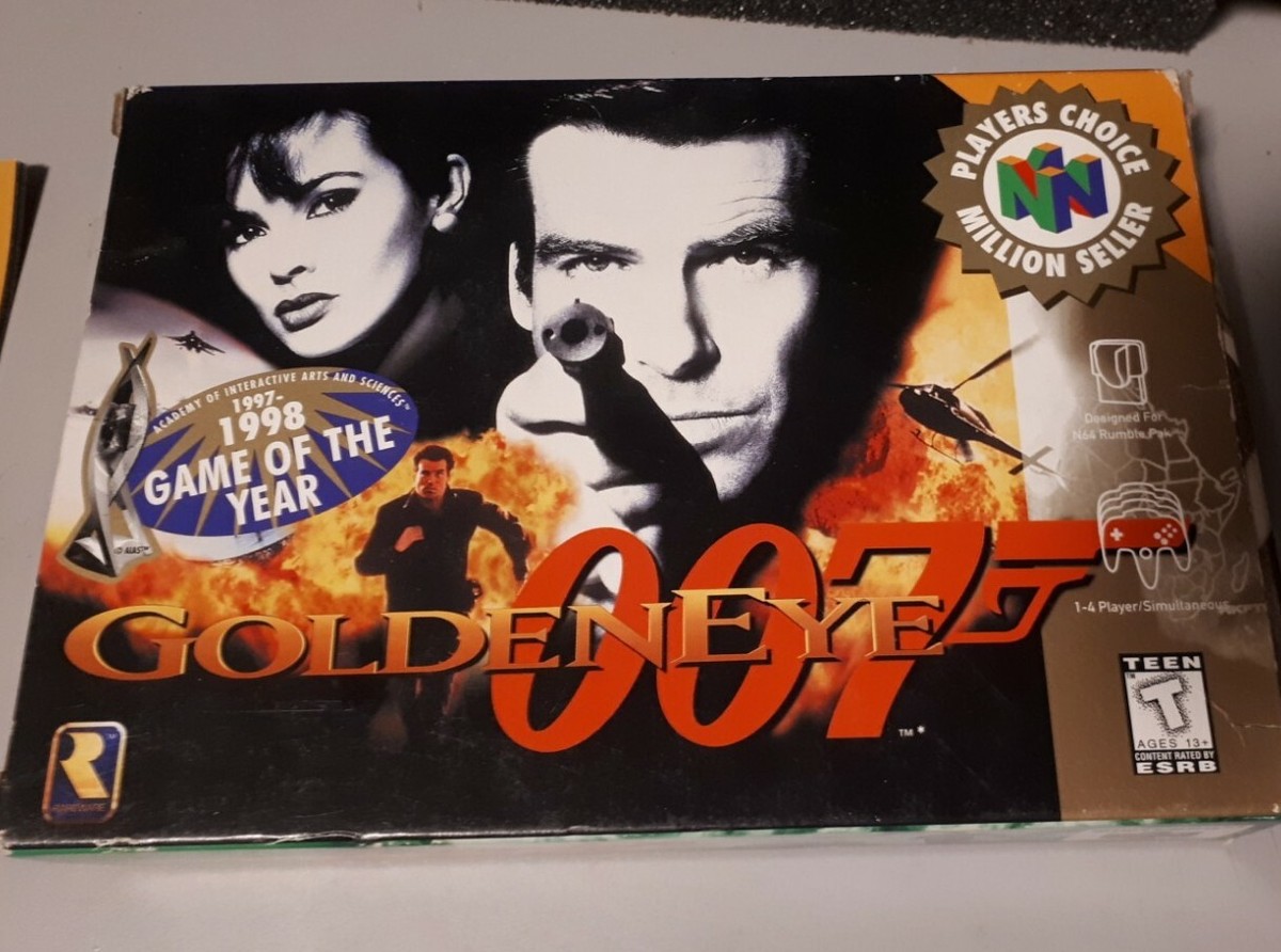 GoldenEye 007 (Nintendo 64, 1997), Complete, Original Box, Tested