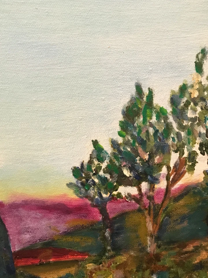 Great Harvesters оригинальная картина маслом садоводы органическая зелень красный - Изображение 4 из 4