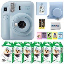 Fujifilm Instax Mini 12 Instant Film Camera (pastel Blue) Bundle