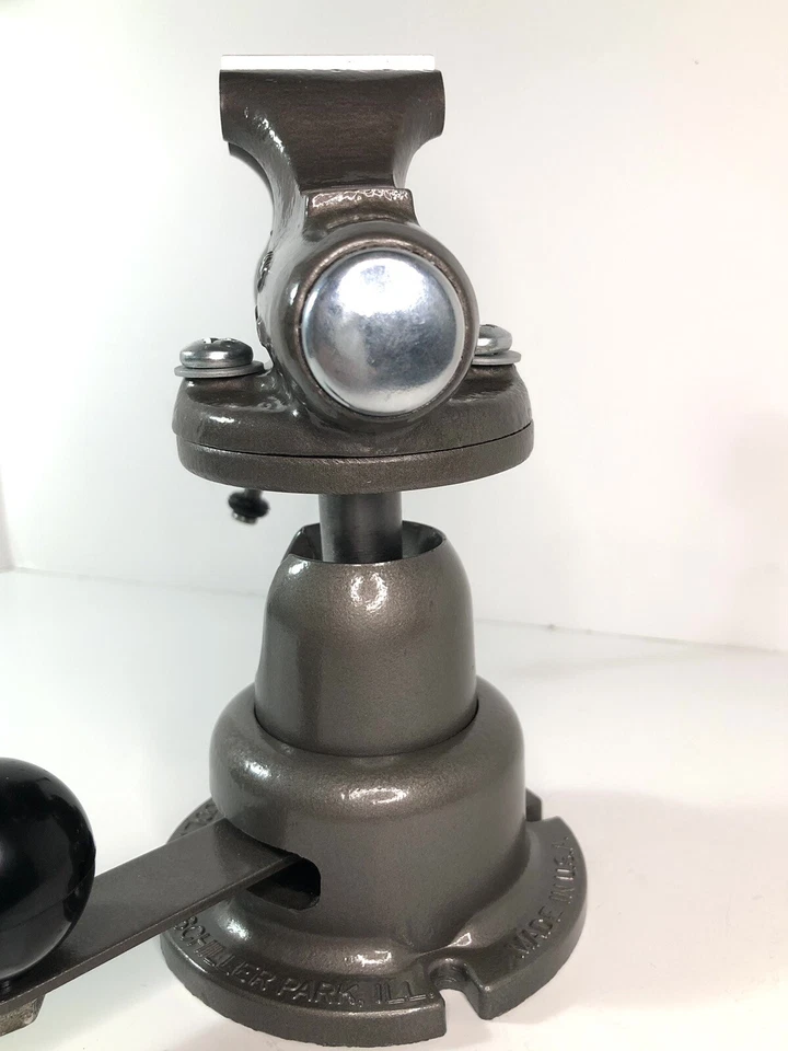 "TORNILLO DE BANCO BABY BULLET VINTAGE WILTON 2"" CHICAGO, BRAZO ELÉCTRICO JR SCHILLER PARK" Foto 4 de 4