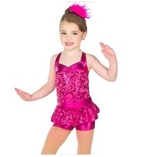 NEW A Wish Come True Dance Costume Child, Kids V2168 shortall XSC 2-4 Years