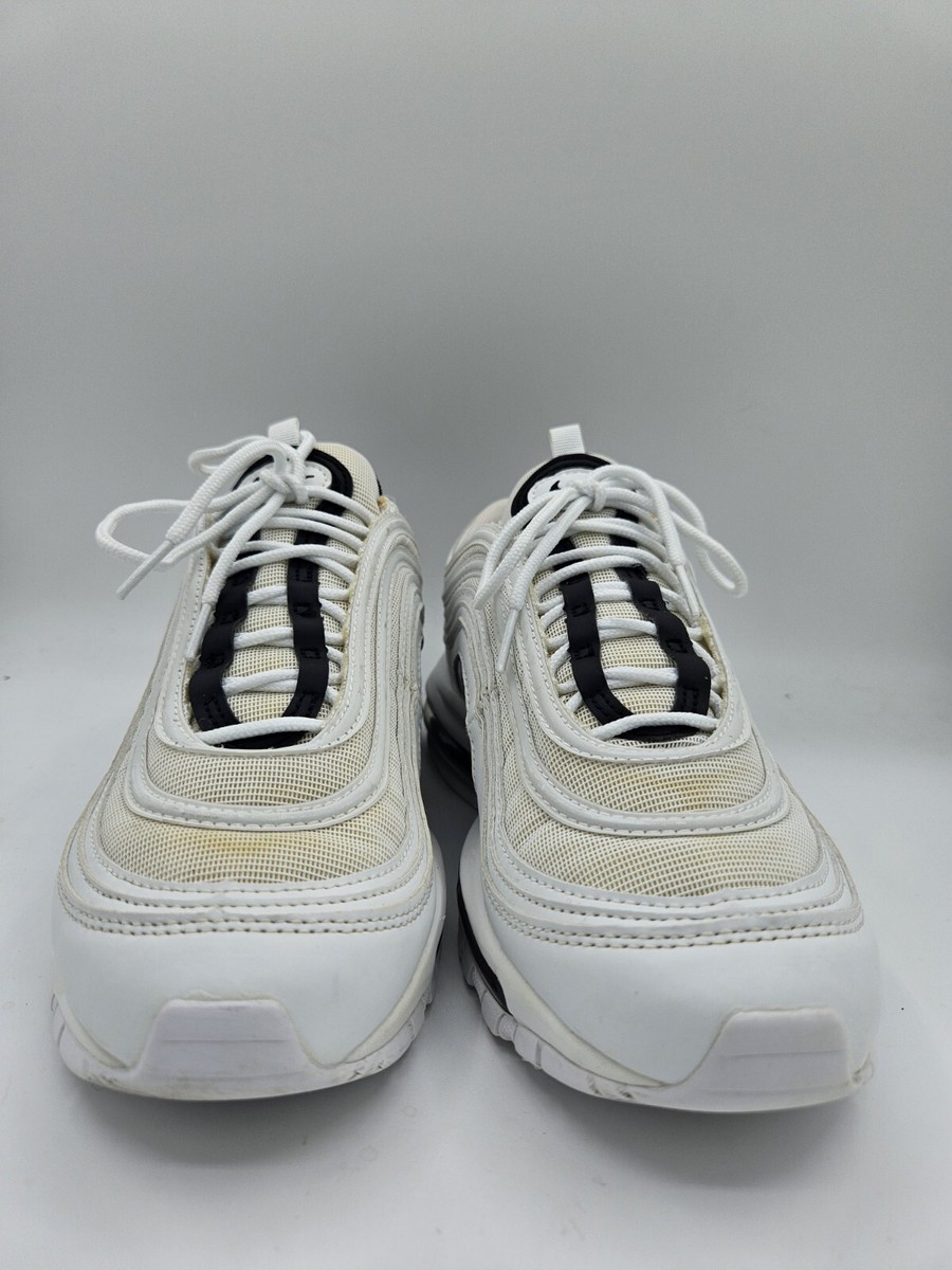 Sale! 米話題沸騰!! Nike☆Air Max 97 'White & Black Summit' RARE🔥 Nike Air Max 97 Summit White Black Sz 8 921733-103