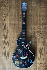 PS3 Guitar Hero Red Octane Gibson Les Paul Wireless Controller No Dongle Tested
