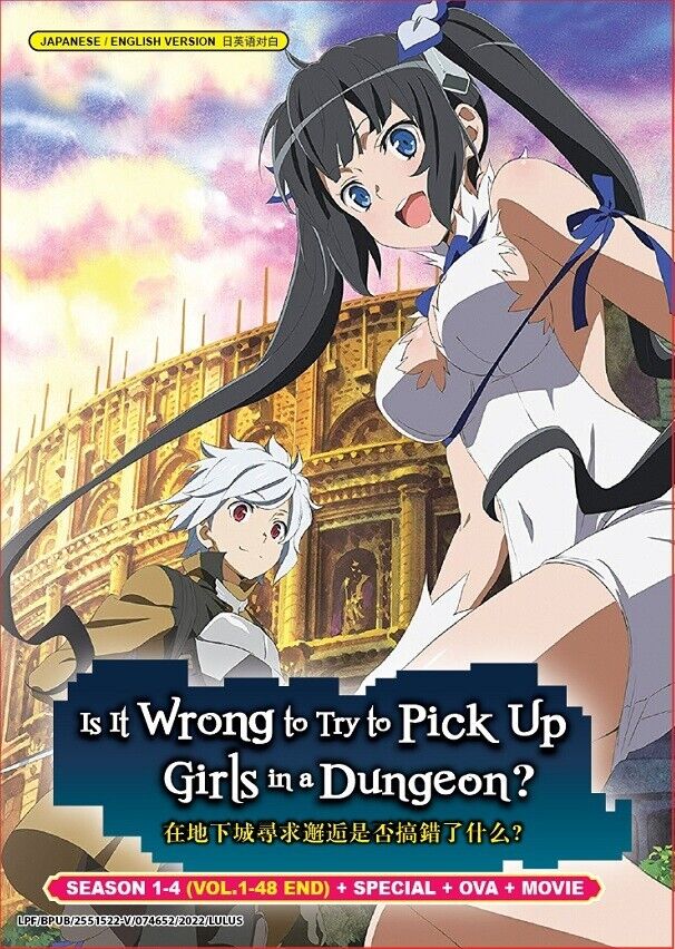 Segunda temporada de Is It Wrong to Try to Pick Up Girls in a Dungeon?  ganha data de estreia e novo visual - Crunchyroll Notícias