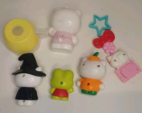 Mcdonalds Figures 1 Sanrio Hello Kitty Figures & 1 Cup HTF! Lot of 6 - Picture 4 of 4