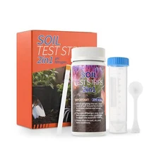 AAwipes Soil pH & Nitrogen Test Kits 2 in 1 Soil Testing Kits with ... Fast Ship