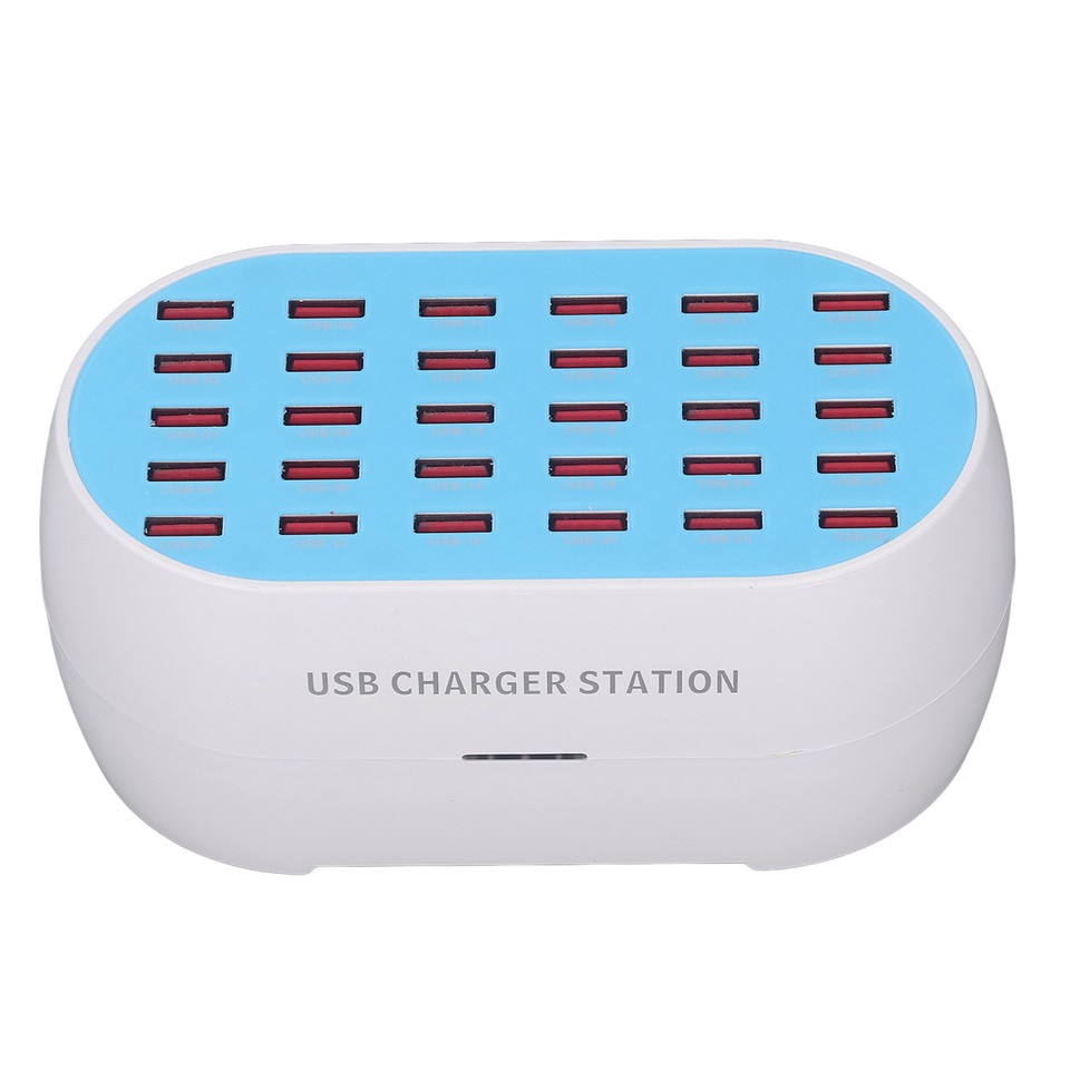 30 Port USB Charger Station 160W Intelligent USB Charging Station Tool