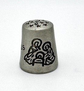 Thimble * Pewter * Nativity Scene * Merry Christmas * Snow Flake * Stars