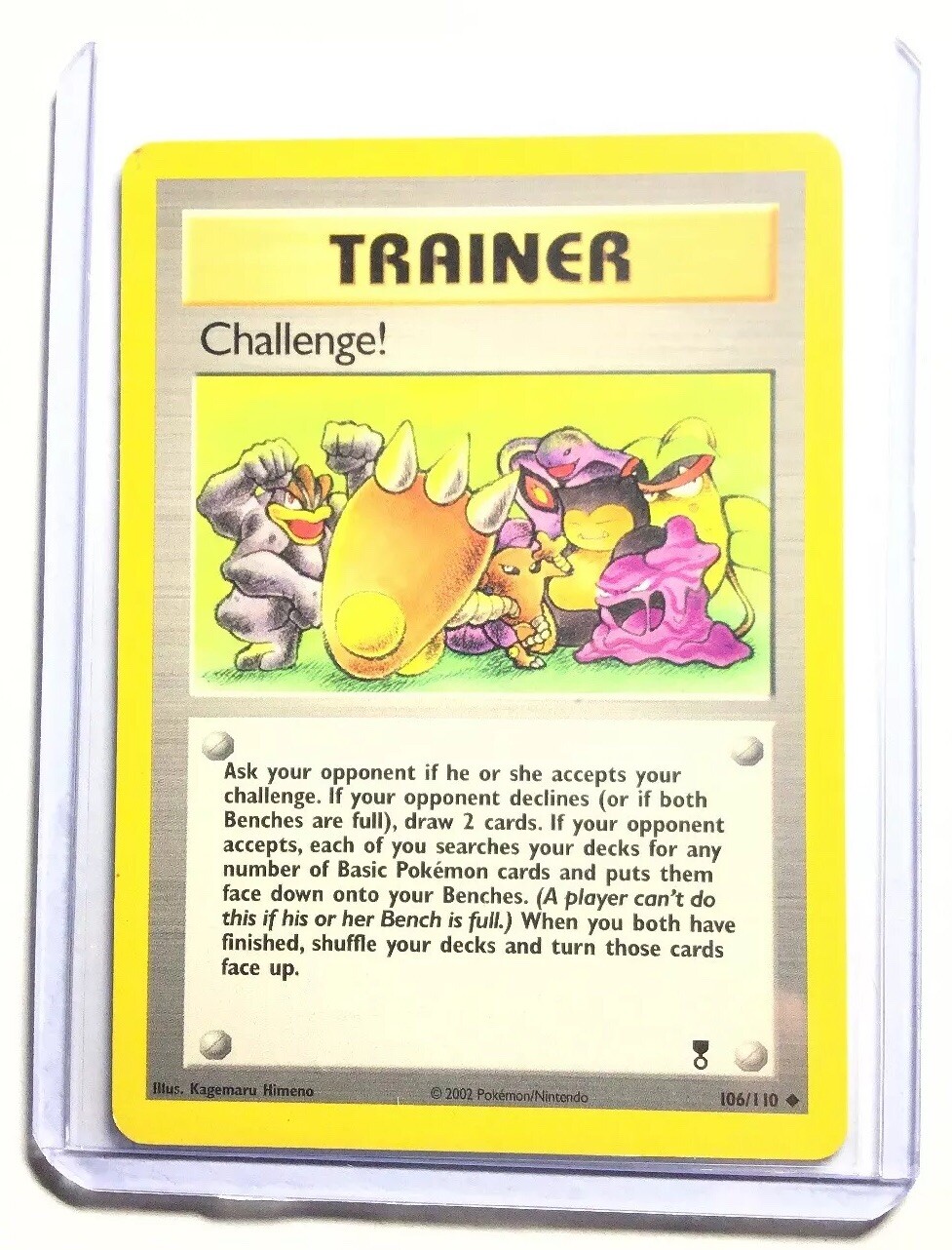 CHALLENGE! - 106/110 - Legendary Collection - Trainer - Pokemon Card - NM